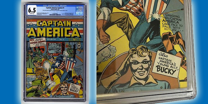 Captain America Comics 1 Up For Sale Sparkle City Comics