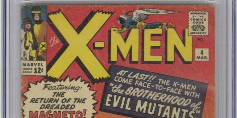 Auction Alert! Highly Sought After Marvel X-Men #4 Comic Available