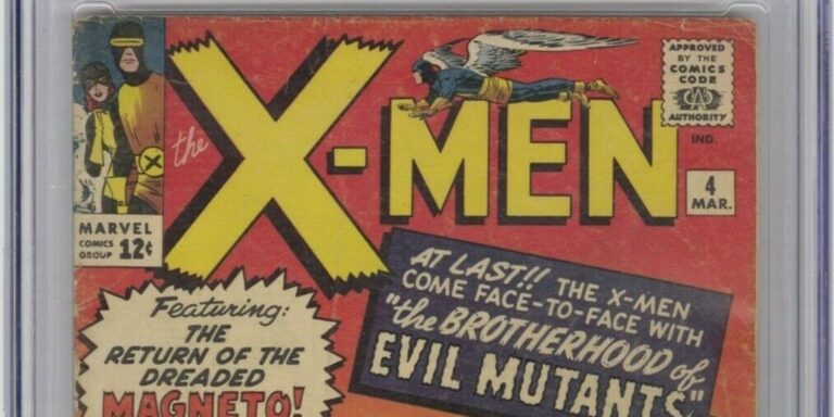 Auction Alert! Highly Sought After Marvel X-Men #4 Comic Available