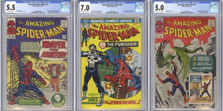 Auction Alert! Three Highly Sought After Spider-Man Comics Now Available