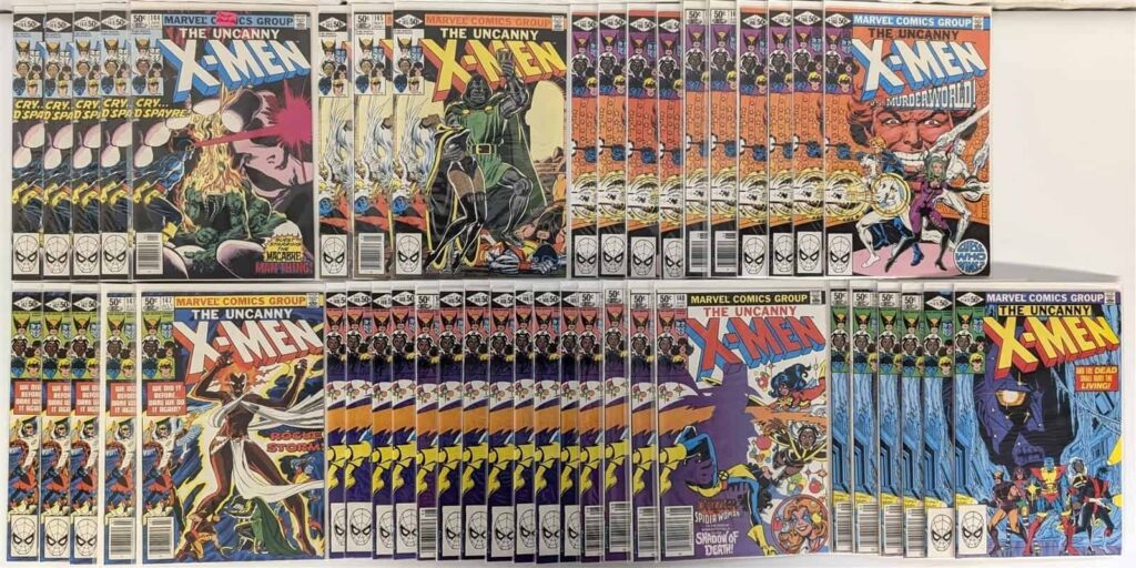 organized comic book collection