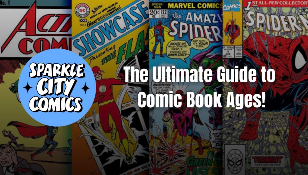 picture showing comic book ages