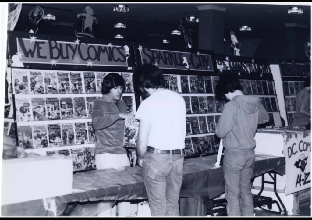 Sparkle City Comics vintage book store