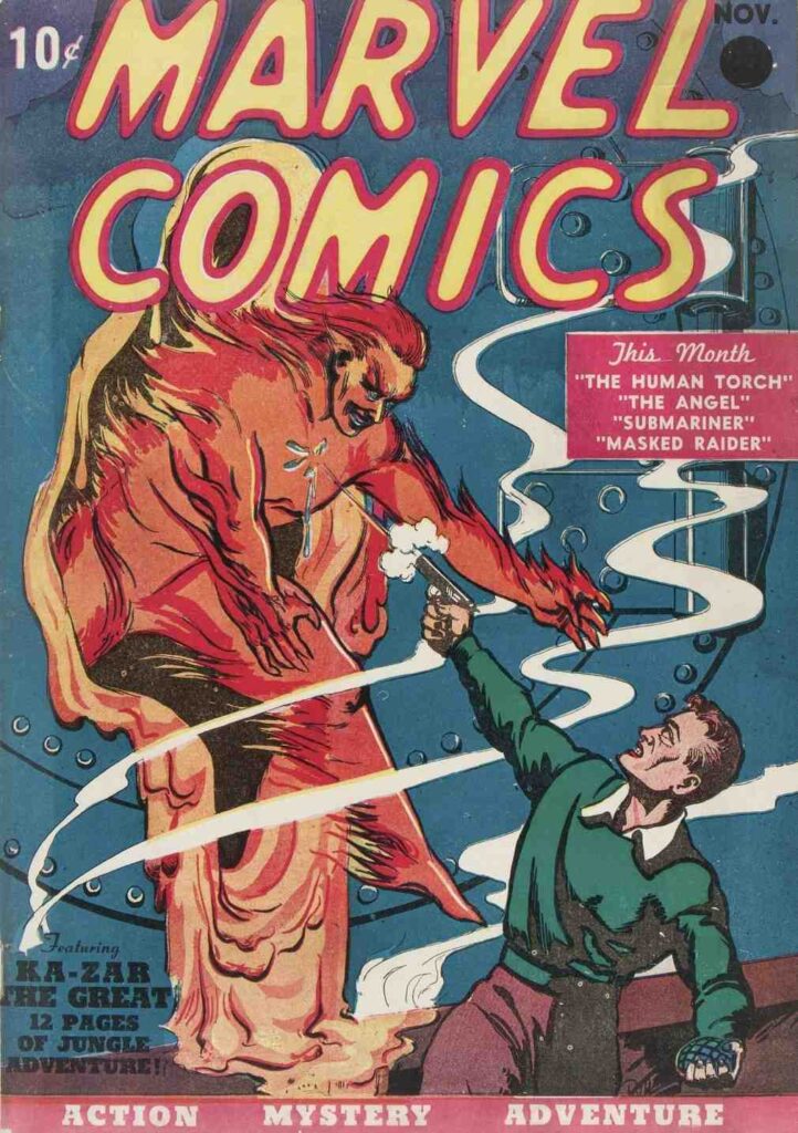 Marvel comics 1 cover