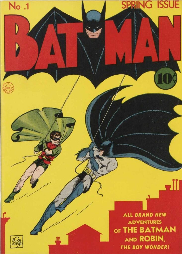Batman 1 golden age comic cover