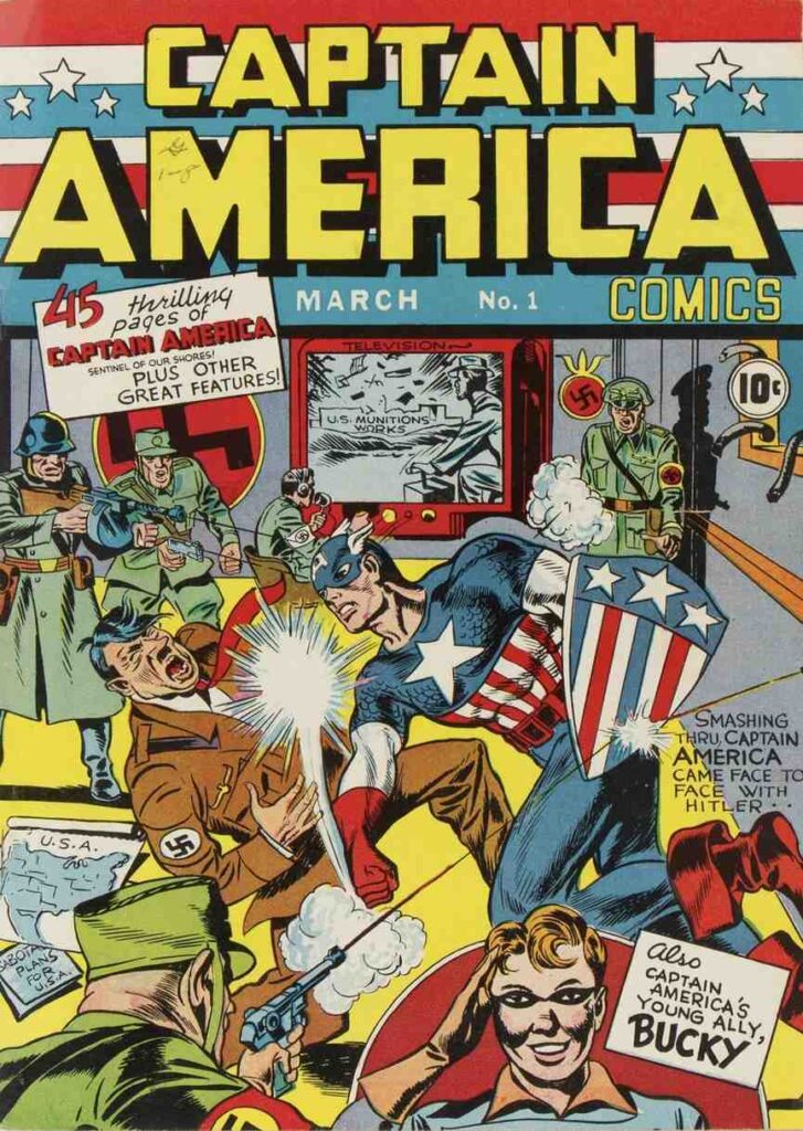 Captain America Comics #1 Golden Age comic 1941 first appearance of Captain America
