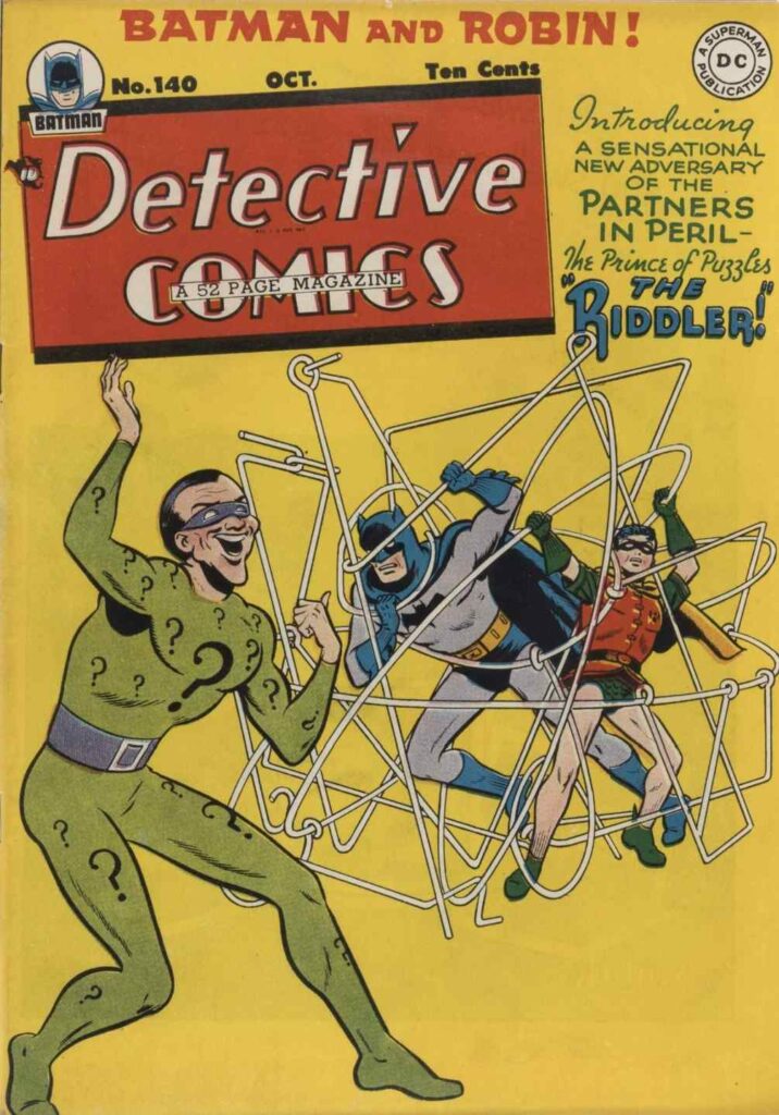 detective comics 140 golden age comic cover