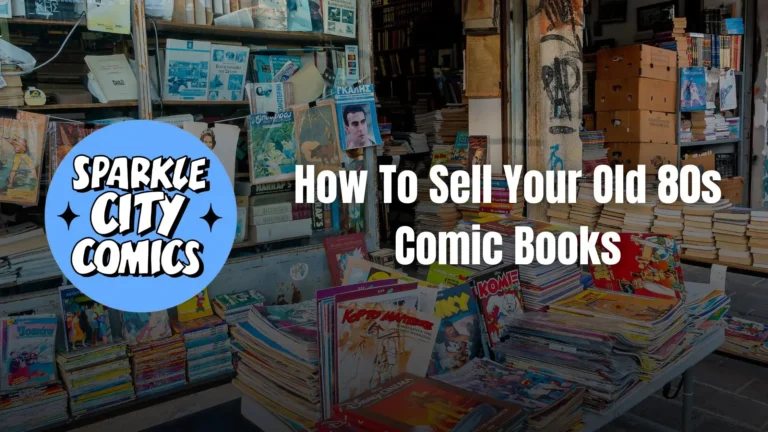 titled Sell your old 80s comic books on comic collection