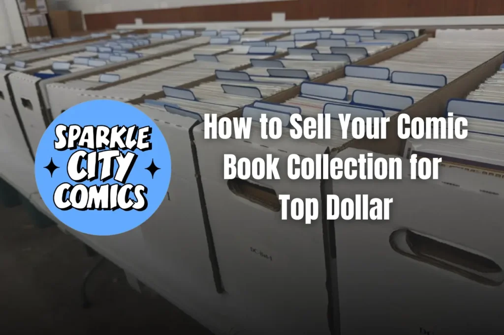 sell your comic book collection for top dollar title image 