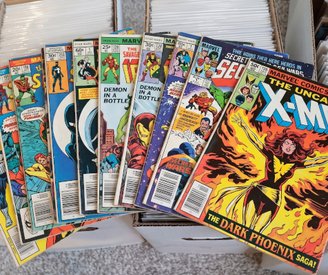 Fan of Bronze and Modern Age comic books including Uncanny X-Men