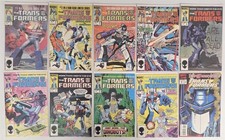 TRANSFORMERS #1 2 3 4 5 6 7 8 9 MARVEL COMIC FULL RUN LOT HI GRADE Avg NM 9.4 auction from Neat Stuff Collectibles