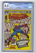 AMAZING SPIDER-MAN #121 CGC 6.5 DEATH GWEN STACY GREEN GOBLIN KEY MARVEL 1973 auction from Sparkle City Comics