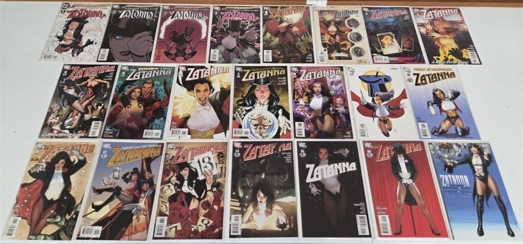 ZATANNA #1-16 DC COMIC FULL RUN LOT 11 13 14 15 Adam Hughes Covers HI GRADE NM/M auction from Neat Stuff Collectibles