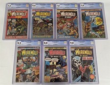 WEREWOLF BY NIGHT #1 2 3 5 6 29 30 LOT OF (7) ALL CGC GRADED COMICS HI GRADE auction from Neat Stuff Collectibles