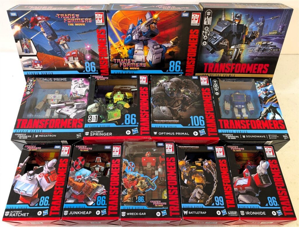 Transformers Studio Series Lot of (12) Action Figures by Hasbro / Takara New MIB auction from Neat Stuff Collectibles