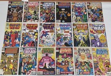 INFINITY GAUNTLET + WAR + CRUSADE #1 2 3 4 5 6 FULL RUNS LOT Thanos HI GRADE 9.8 auction from Neat Stuff Collectibles